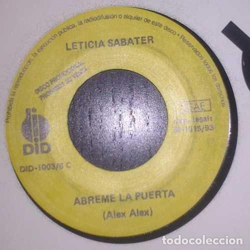 Discos de vinilo: Leticia Sabater &ndash; Abreme La Puerta (Alex Alex) (Vinyl, DID DID-003/6C)