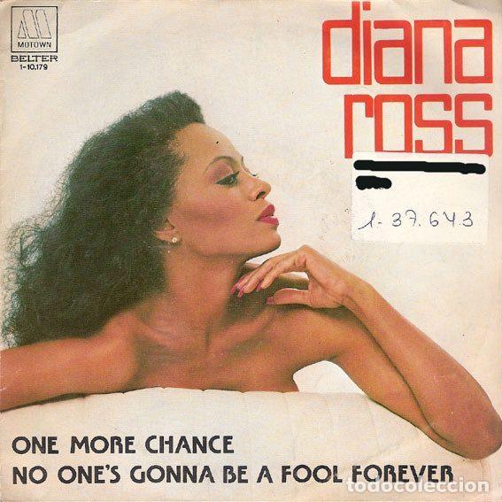 Vinyl records: Diana Ross &ndash; One More Chance / No One's Gonna Be A Fool Forever (Vinyl, Motown 1-10.179)