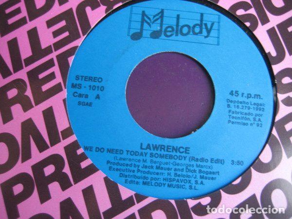 Discos de vinilo: Lawrence &ndash; We Do Need Today Somebody (Vinyl, Melody MS-1010)