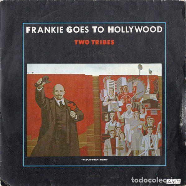 Discos de vinilo: Frankie Goes To Hollywood &ndash; Two Tribes (Vinyl, Island Records A-106.495)