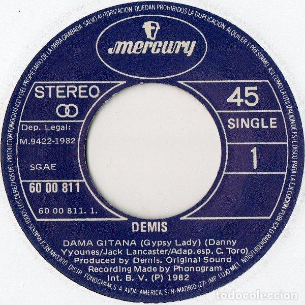 Discos de vinilo: Demis &ndash; Dama Gitana (Vinyl, Mercury 60 00 811) - Foto 2