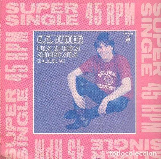 Vinyl records: G.G. Junior &ndash; Una M&uacute;sica Americana (I.C.B.M. 'S) (Vinyl, Hispavox 45-9055)