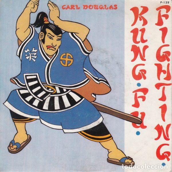 Vinyl records: Carl Douglas &ndash; Kung Fu Fighting (Grasshopper Mix) (Vinyl, PRT P-139)