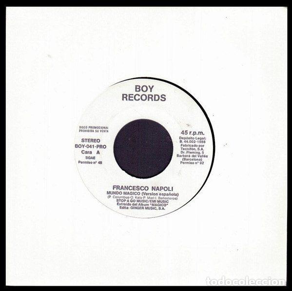 Dischi in vinile: Francesco Napoli &ndash; Mundo M&aacute;gico (Vinyl, Boy Records BOY-041-PRO)