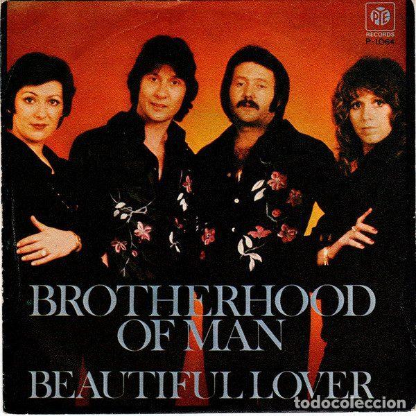 Vinyl records: Brotherhood Of Man &ndash; Beautiful Lover (Vinyl, Pye Records P-1064)