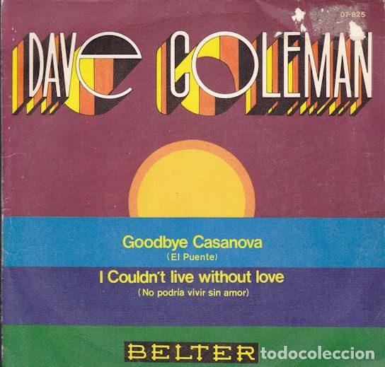 Dischi in vinile: Dave Coleman &ndash; Goodbye Casanova (Vinyl, Belter 07-825)