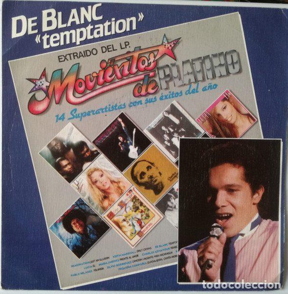 Vinyl records: De Blanc / Sniff 'n' the Tears &ndash; Temptation / Hungry Eyes (Vinyl, Movieplay 02.3485/7)