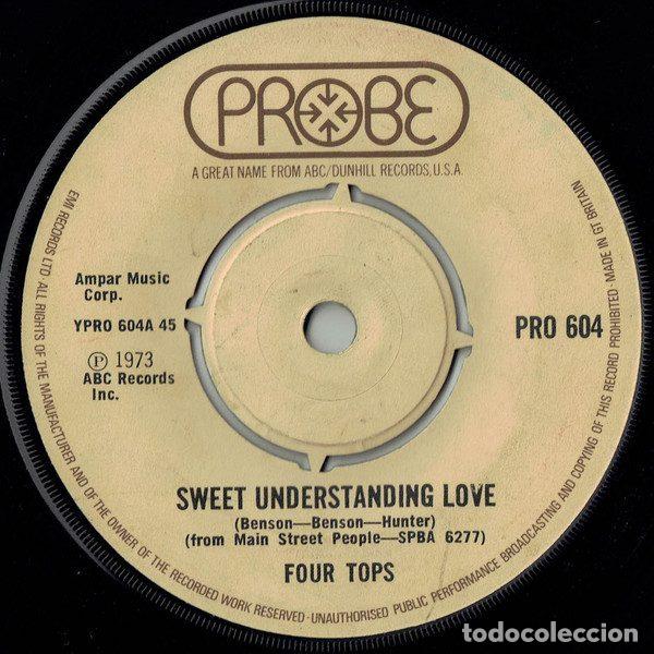 Vinyl records: Four Tops &ndash; Sweet Understanding Love (Vinyl, Probe PRO 604)