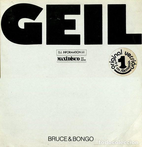Discos de vinilo: Bruce & Bongo &ndash; Geil (Vinyl, Don Disco DDP 003 MX)