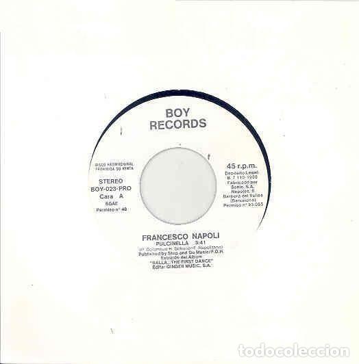 Discos de vinilo: Francesco Napoli &ndash; Pulcinella (Vinyl, Boy Records BOY-023-PRO)