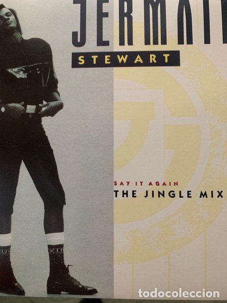 Disques de vinyle: Jermaine Stewart &ndash; Say It Again (The Jingle Mix) (Vinyl, 10 Records TEN M 188)