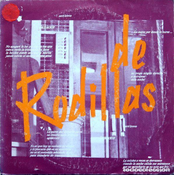Discos de vinilo: De Rodillas &ndash; Ser&eacute; Breve / Llegar Tarde (Vinyl, Blau S-055)
