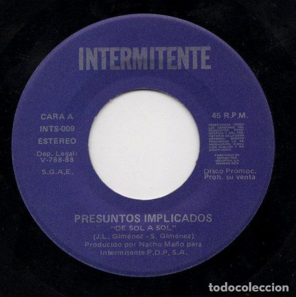Discos de vinilo: Presuntos Implicados &ndash; De Sol A Sol (Vinyl, Intermitente INTS 009) - Foto 3