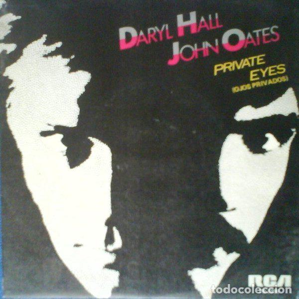 Vinyl records: Daryl Hall John Oates &ndash; Private Eyes = Ojos Privados (Vinyl, RCA PB-2296)