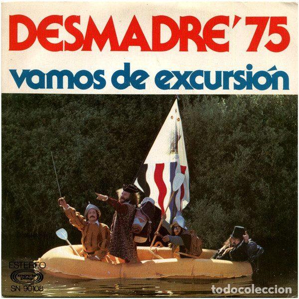 Disques de vinyle: Desmadre'75 &ndash; Vamos De Excursi&oacute;n / Bugui-Subi-Dubi (Vinyl, Movieplay SN-90.108)