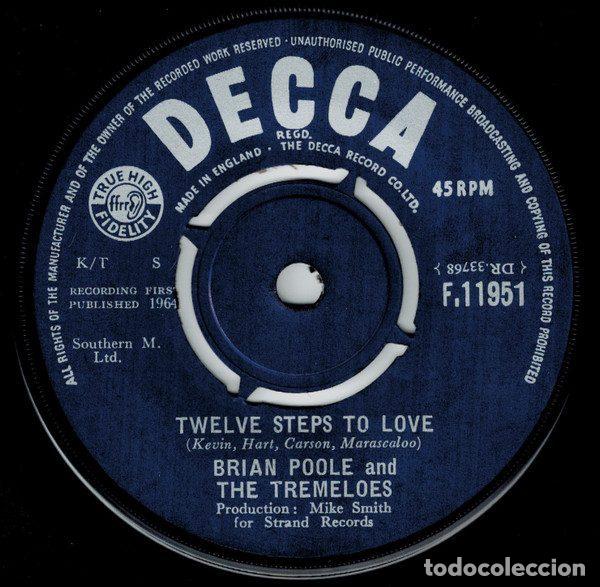 Vinyl records: Brian Poole And The Tremeloes &ndash; Twelve Steps To Love (Vinyl, Decca F.11951)