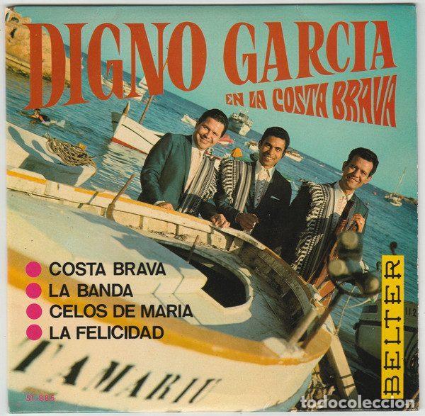 Discos de vinilo: Digno Garcia Y Sus Carios &ndash; Digno Garcia En La Costa Brava (Vinyl, Belter 51.885)