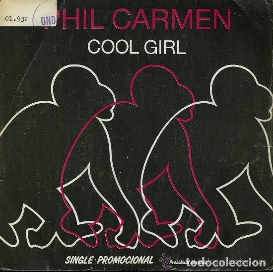 Discos de vinil: Phil Carmen &ndash; Cool Girl / Linda's Cafe (Vinyl, PDI 70.980)