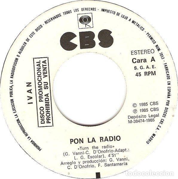 Discos de vinilo: Ivan &ndash; Pon La Radio (Vinyl, CBS none) - Foto 3