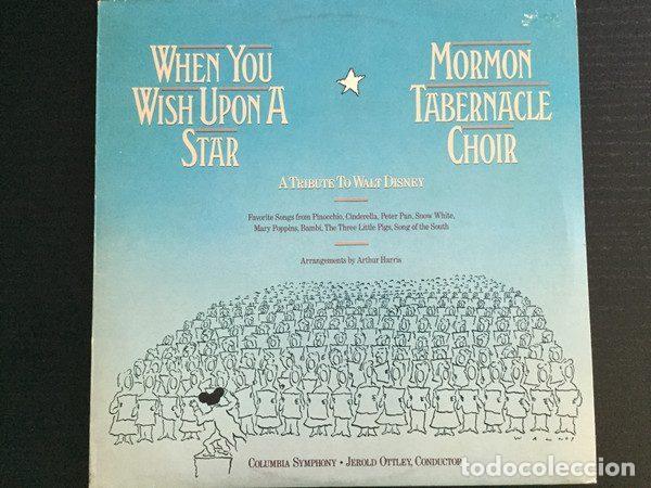 Vinyl records: Mormon Tabernacle Choir, Columbia Symphony Orchestra &ndash; When You Wish Upon A Star - A Tribute To...