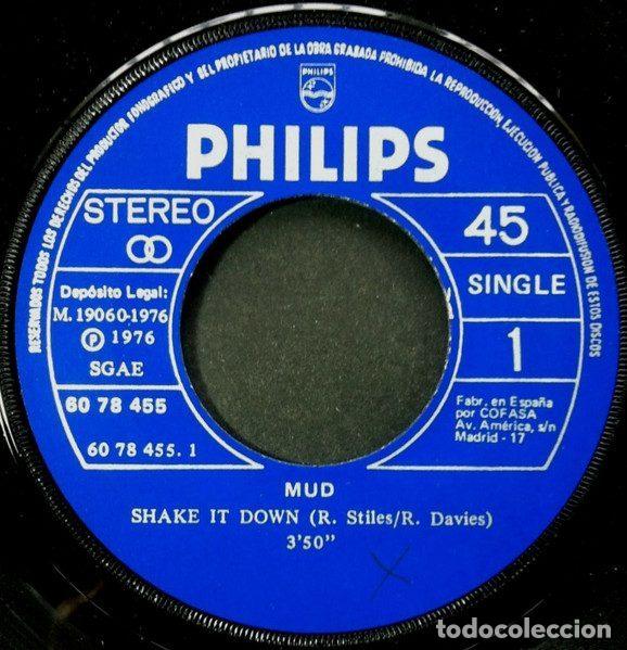 Discos de vinilo: Mud &ndash; Shake It Down (Vinyl, Philips 60 78 455) - Foto 3