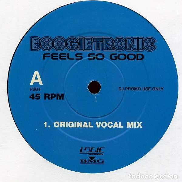 Disques de vinyle: Boogietronic &ndash; Feels So Good (Vinyl, Logic Records FSG 1)