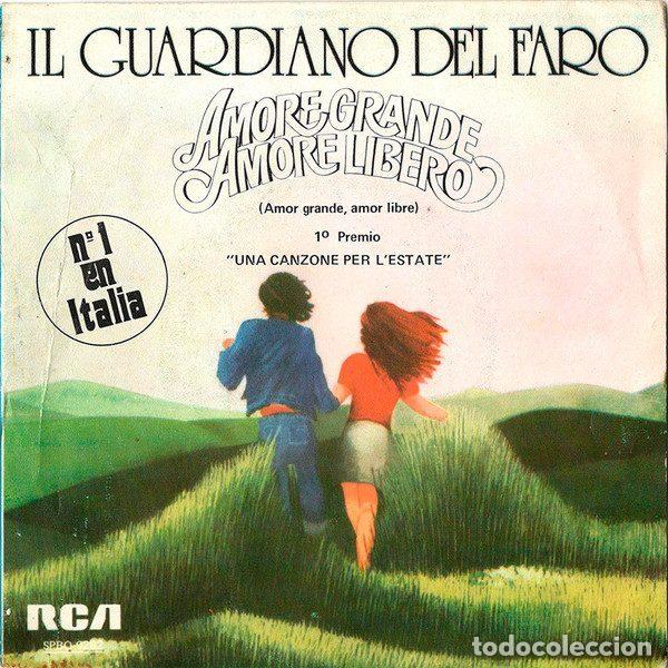 Disques de vinyle: Il Guardiano Del Faro &ndash; Amore Grande, Amore Libero (Amor Grande, Amor Libre) (Vinyl, RCA Victor...