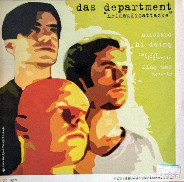 Vinyl records: Das Department &ndash; &rdquo;Heimaudioattacke&rdquo; (Vinyl, Zomba Distribution RTD 129.3118.0)
