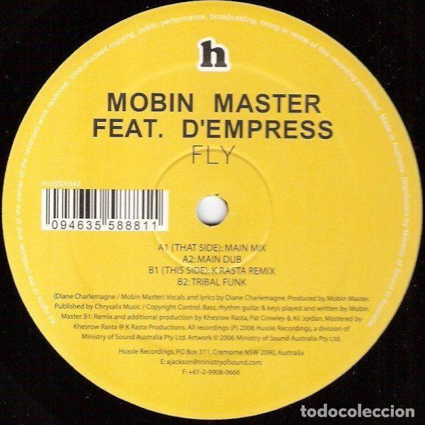 Vinyl records: Mobin Master Featuring D'Empress &ndash; Fly (Vinyl, Hussle Recordings HUSSY042)