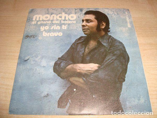 Vinyl records: Moncho, El Gitano Del Bolero &ndash; Yo Sin Ti (Vinyl, Discophon S-5189)