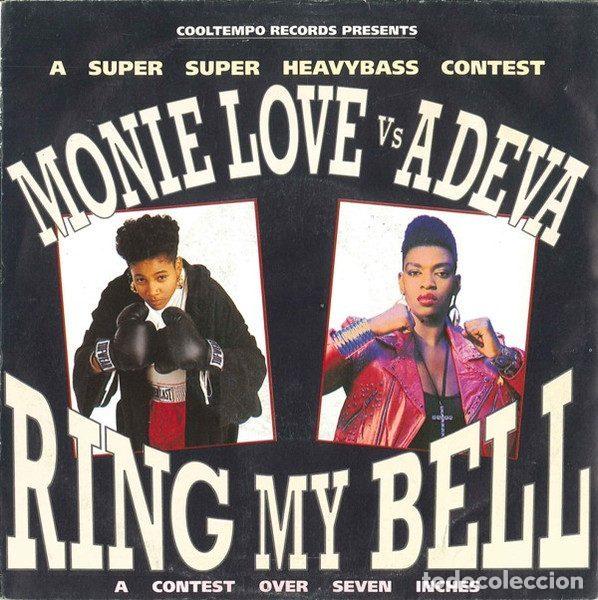 Disques de vinyle: Monie Love Vs Adeva &ndash; Ring My Bell (Vinyl, Cooltempo 1C 006-3 23632 7)