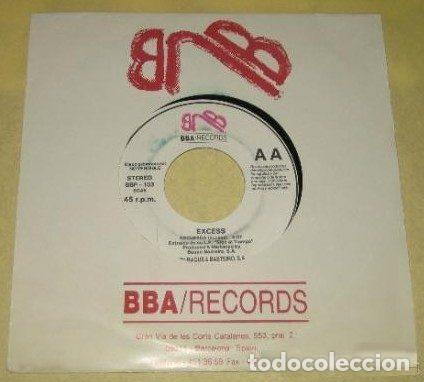 Vinyl records: Excess &ndash; Sigo Al Tiempo / Recuerda (Vinyl, BBA Records BBP-103)