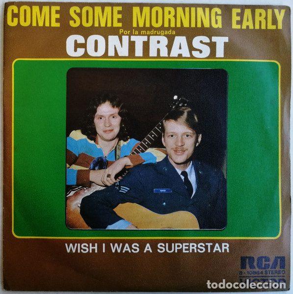 Disques de vinyle: Contrast &ndash; Come Some Morning Early = Por La Madrugada (Vinyl, RCA Victor 3-10864)