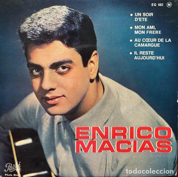 Disques de vinyle: Enrico Macias &ndash; Un Soir D'&eacute;t&eacute; (Vinyl, Path&eacute; EG 682)