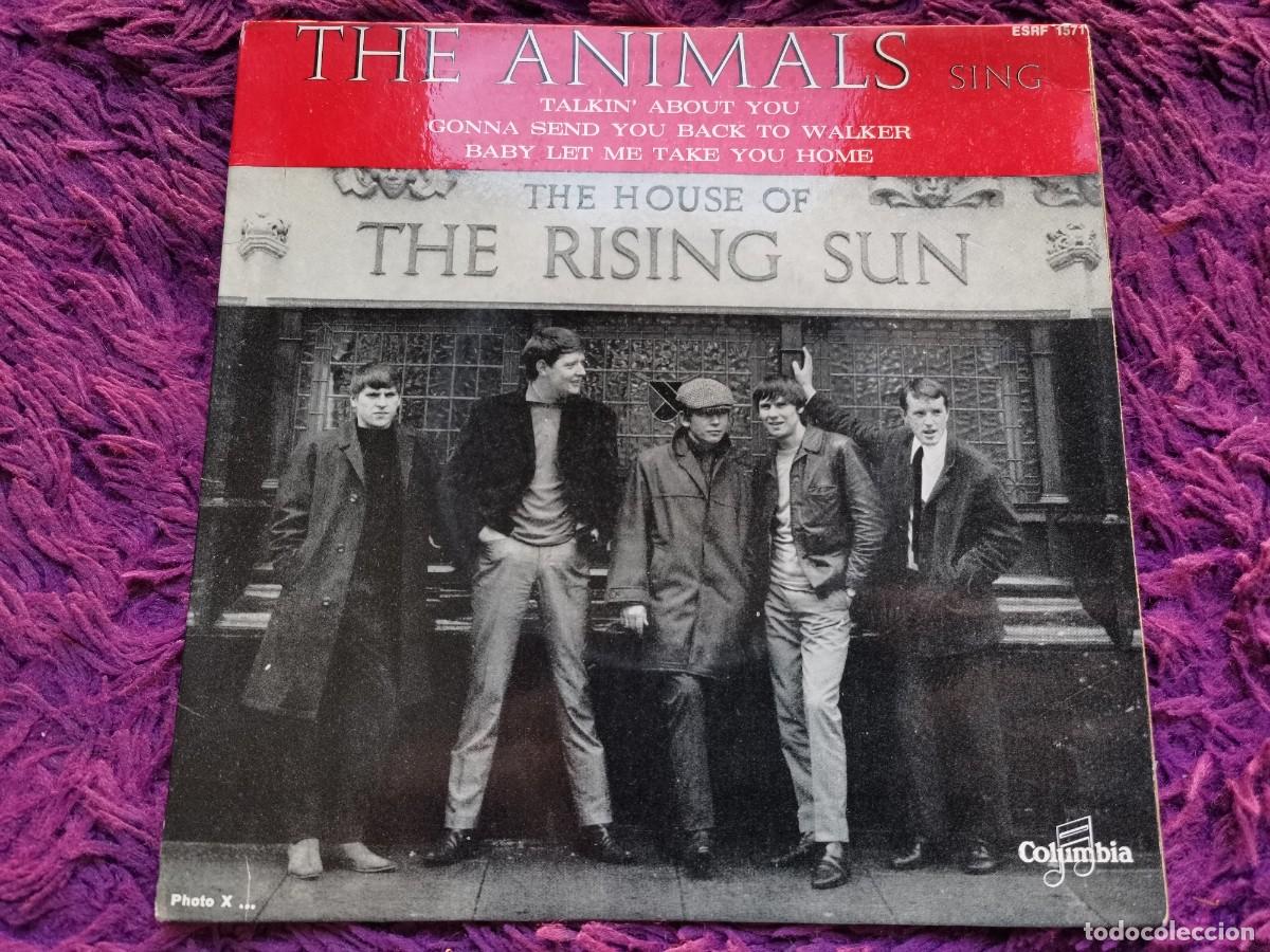 Discos de vinilo: The Animals &ndash; The House Of The Rising Sun Vinilo 7&rdquo; EP 1964 France ESRF 1571