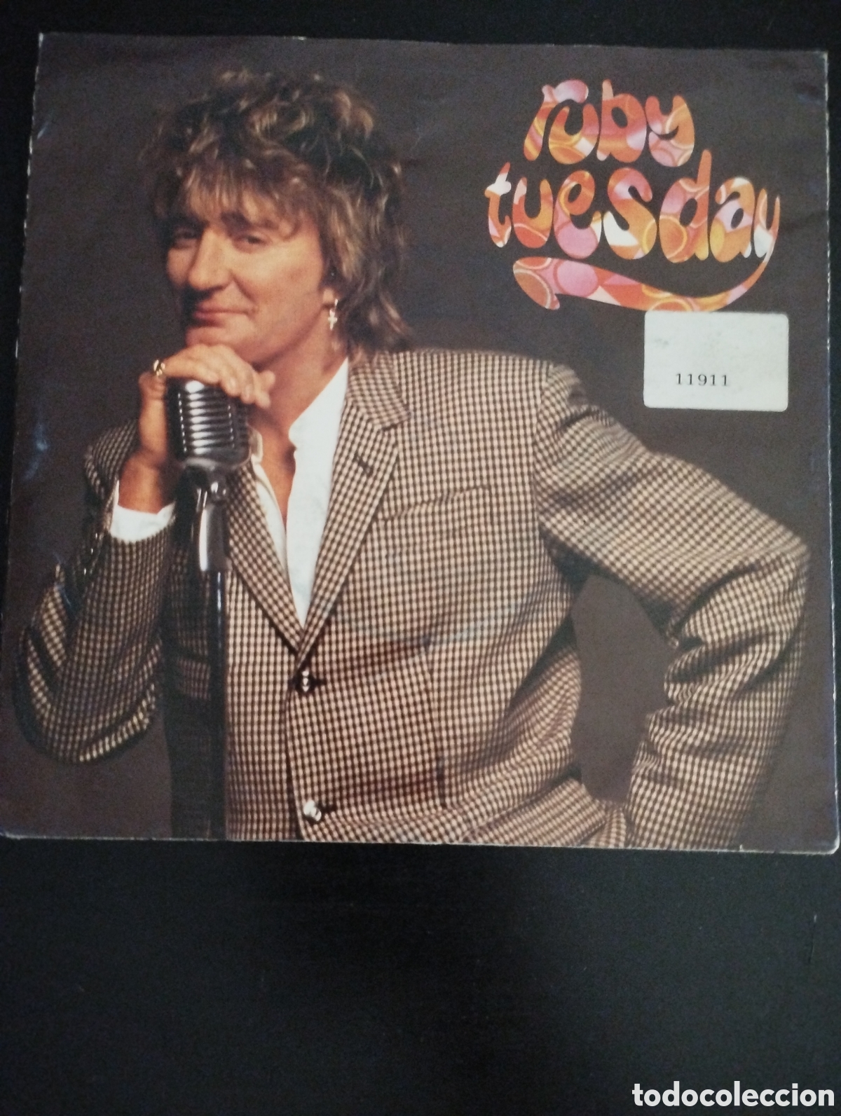 Discos de vinilo: Rod Stewart &ndash; Ruby Tuesday. 1993. Europa. Vinilo, 7&rdquo;, 45 RPM, Single, Solid Centre
