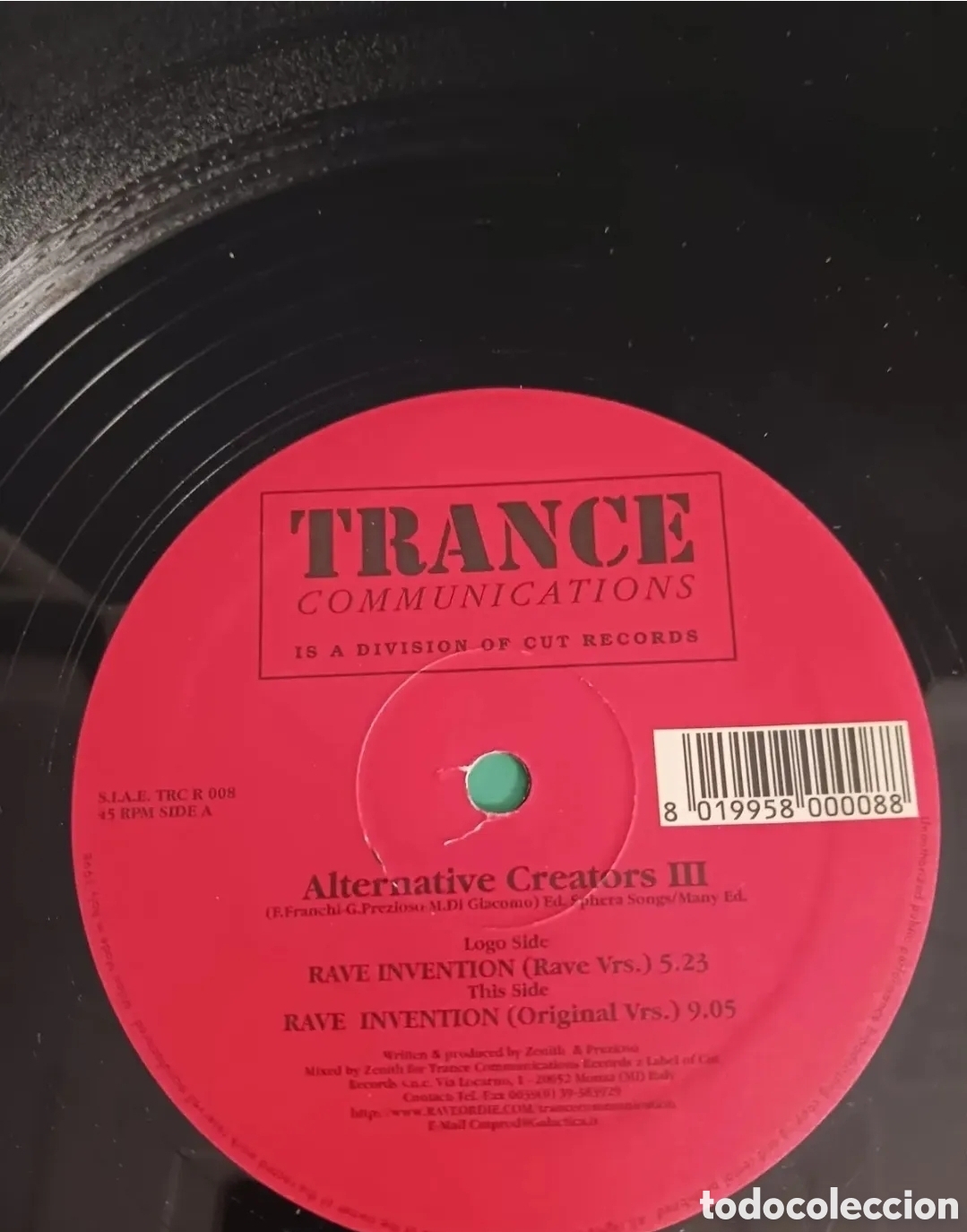 Discos de vinilo: Vinilo Alternative Creators III - Rave Invention - Foto 1