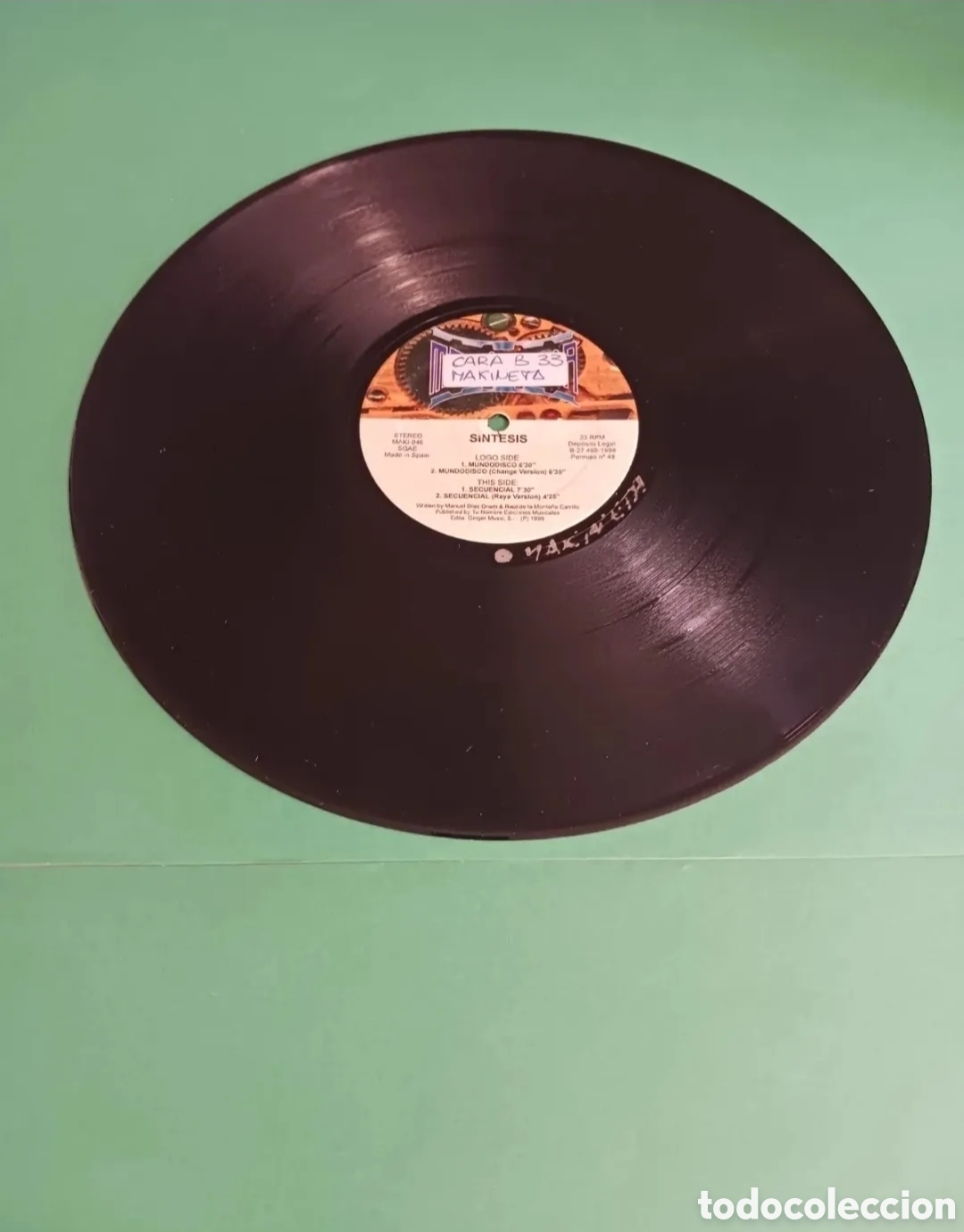 Discos de vinilo: Vinilo Sintesis /Mundodisco - Foto 4