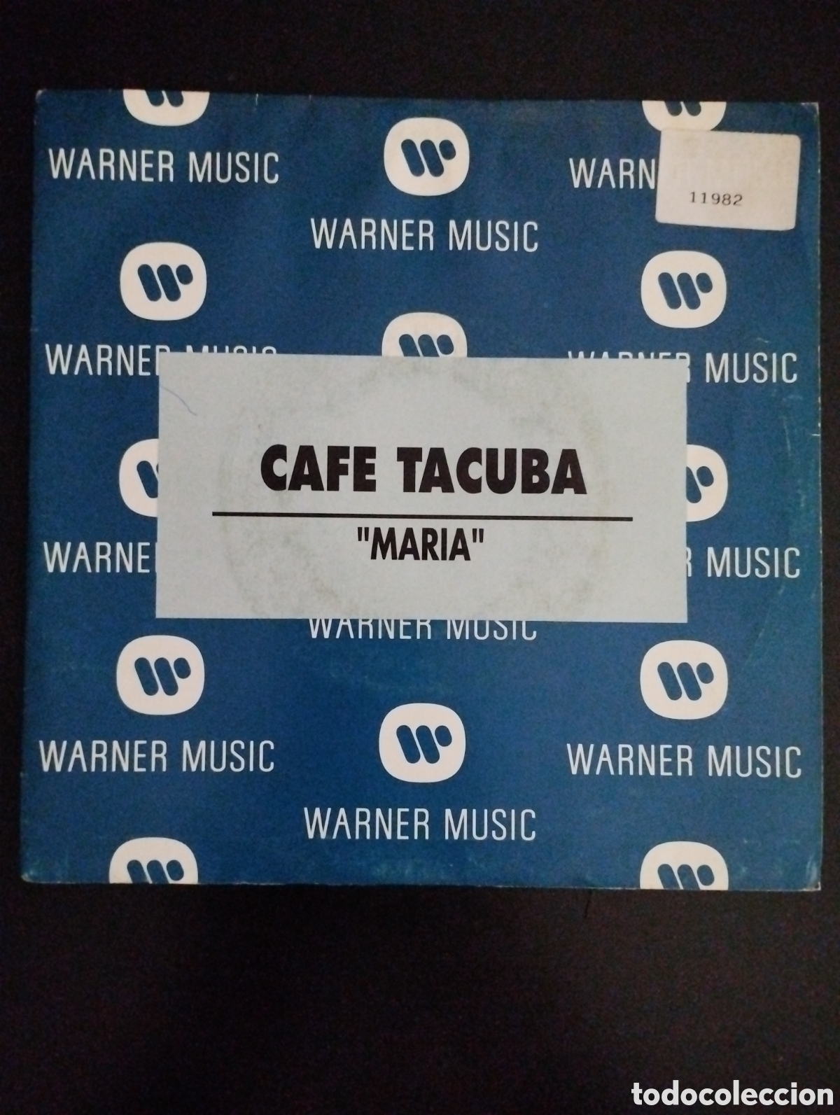 Discos de vinilo: Cafe Tacuba &ndash; Maria. 1993. Espa&ntilde;a. Vinilo, 7&rdquo;, 45 RPM, Single, Promo, Stereo. WEA &ndash; 1611