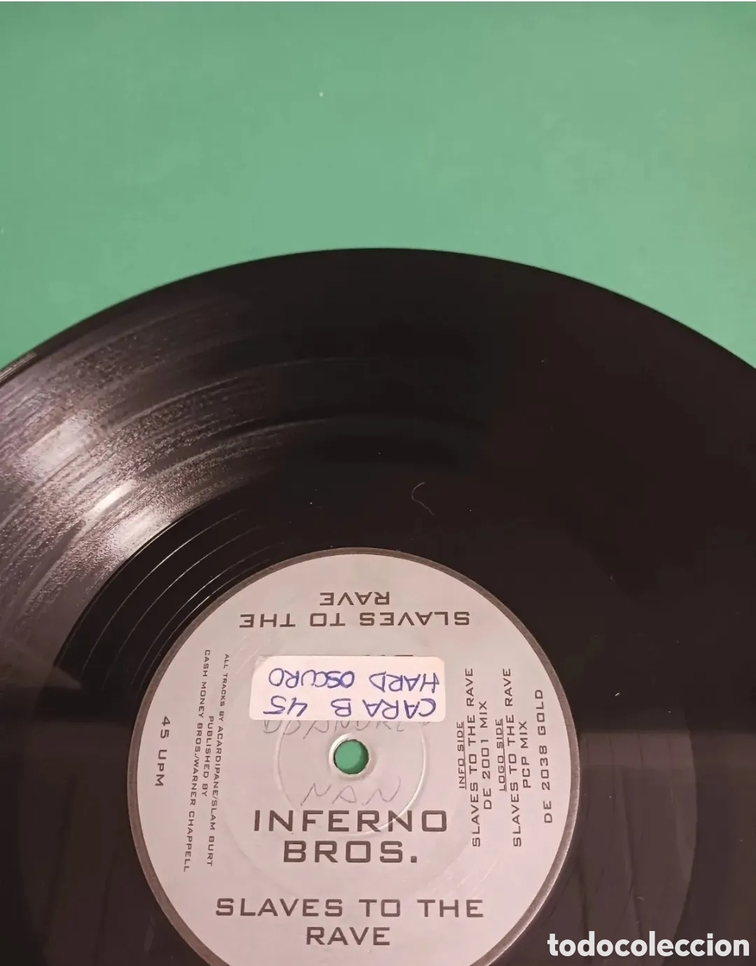 Disques de vinyle: Vinilo INFERNO BROS. SLAVES TO THE RAVE