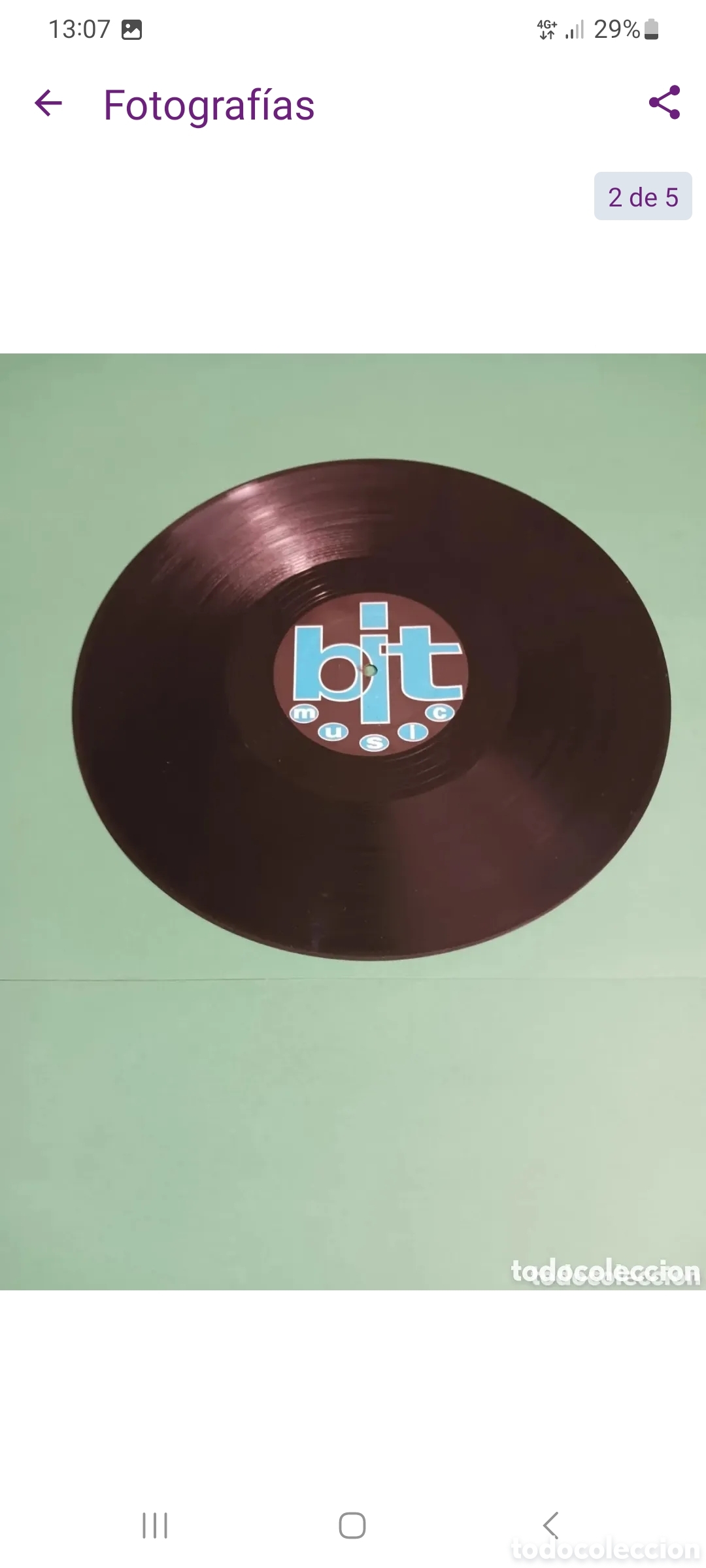 Discos de vinilo: Vinilo Daza & Pity / Memory Shock - Foto 2