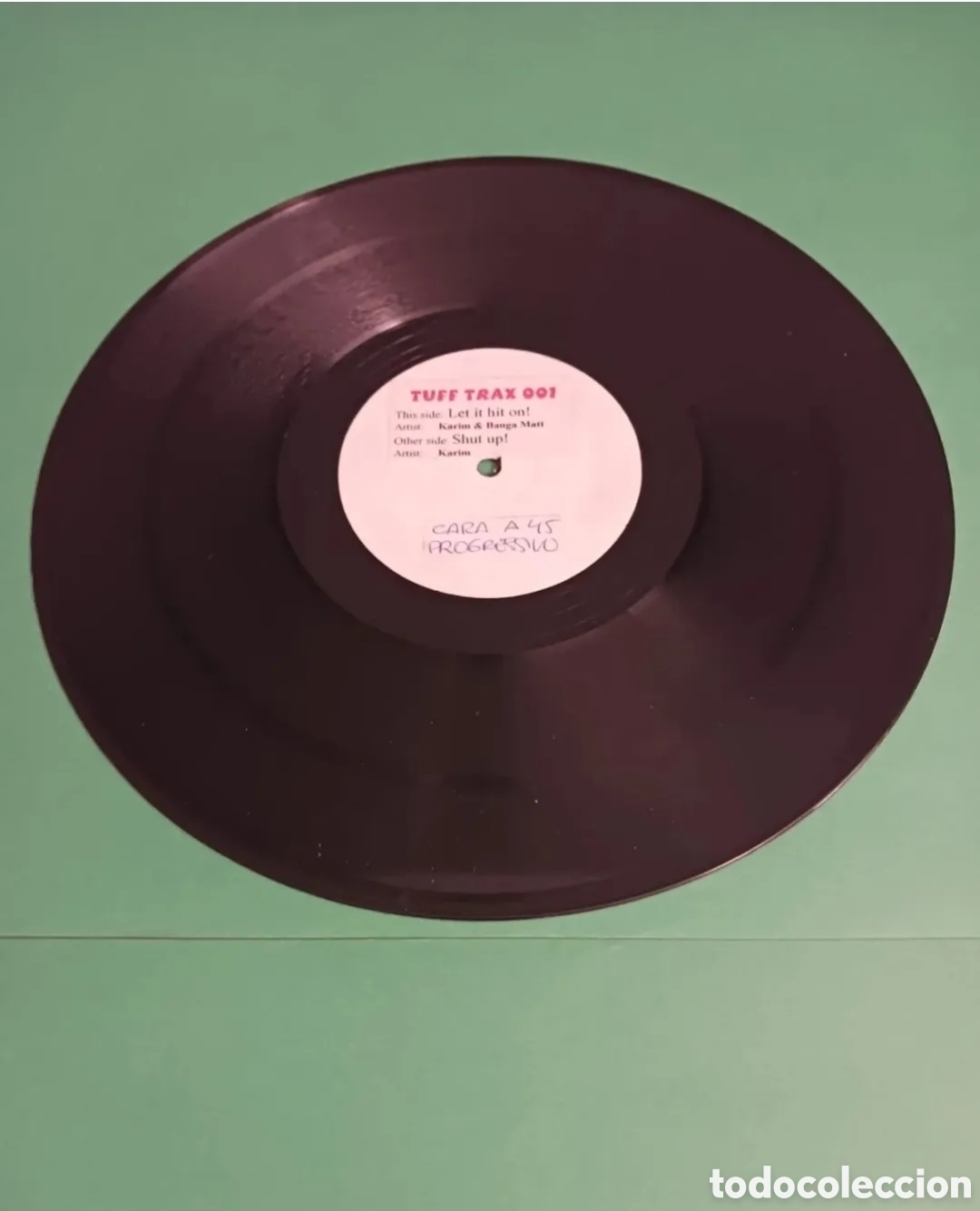 Discos de vinilo: Vinilo Tuff Trax/ Let it hit on! Karim - Foto 3