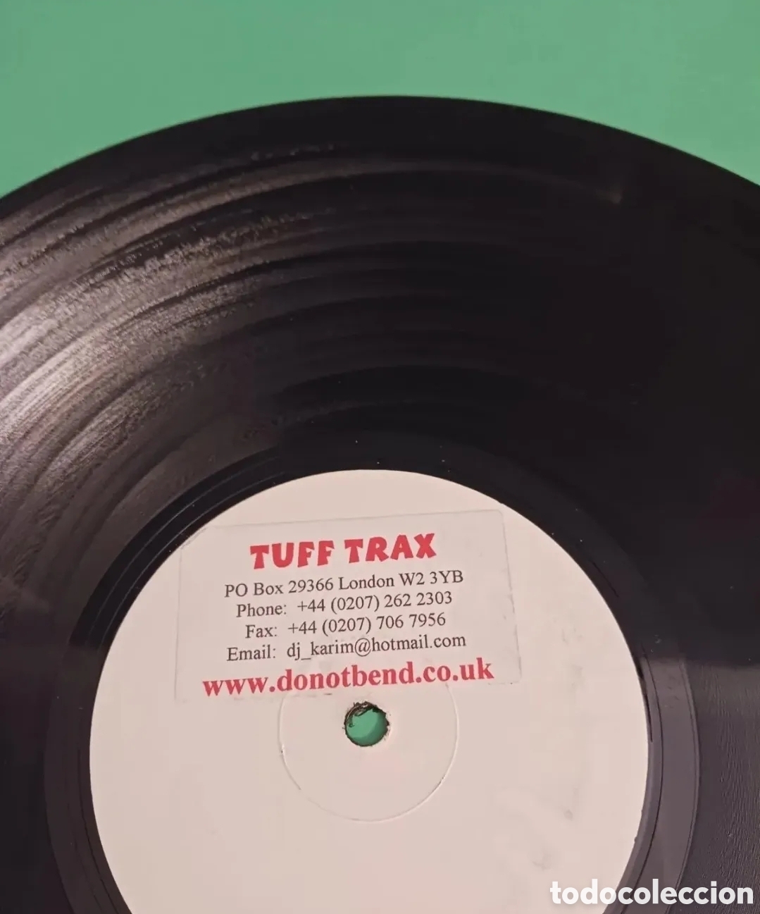 Discos de vinilo: Vinilo Tuff Trax/ Let it hit on! Karim - Foto 1