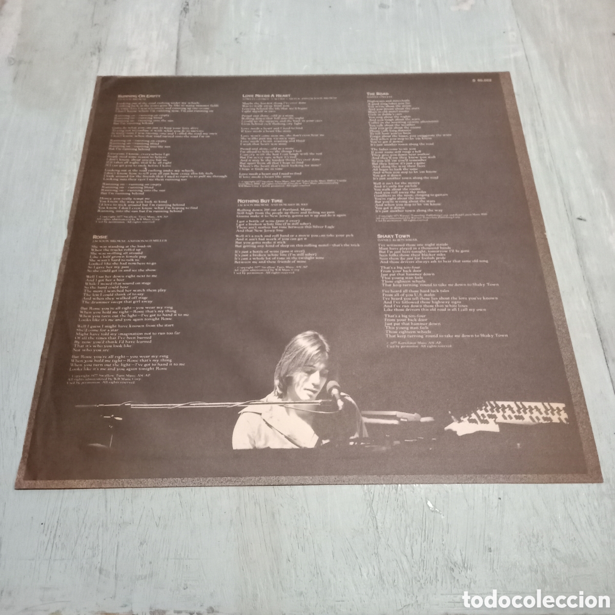 Discos de vinilo: JACKSON BROWNE - RUNNING ON EMPTY - LP - Foto 4
