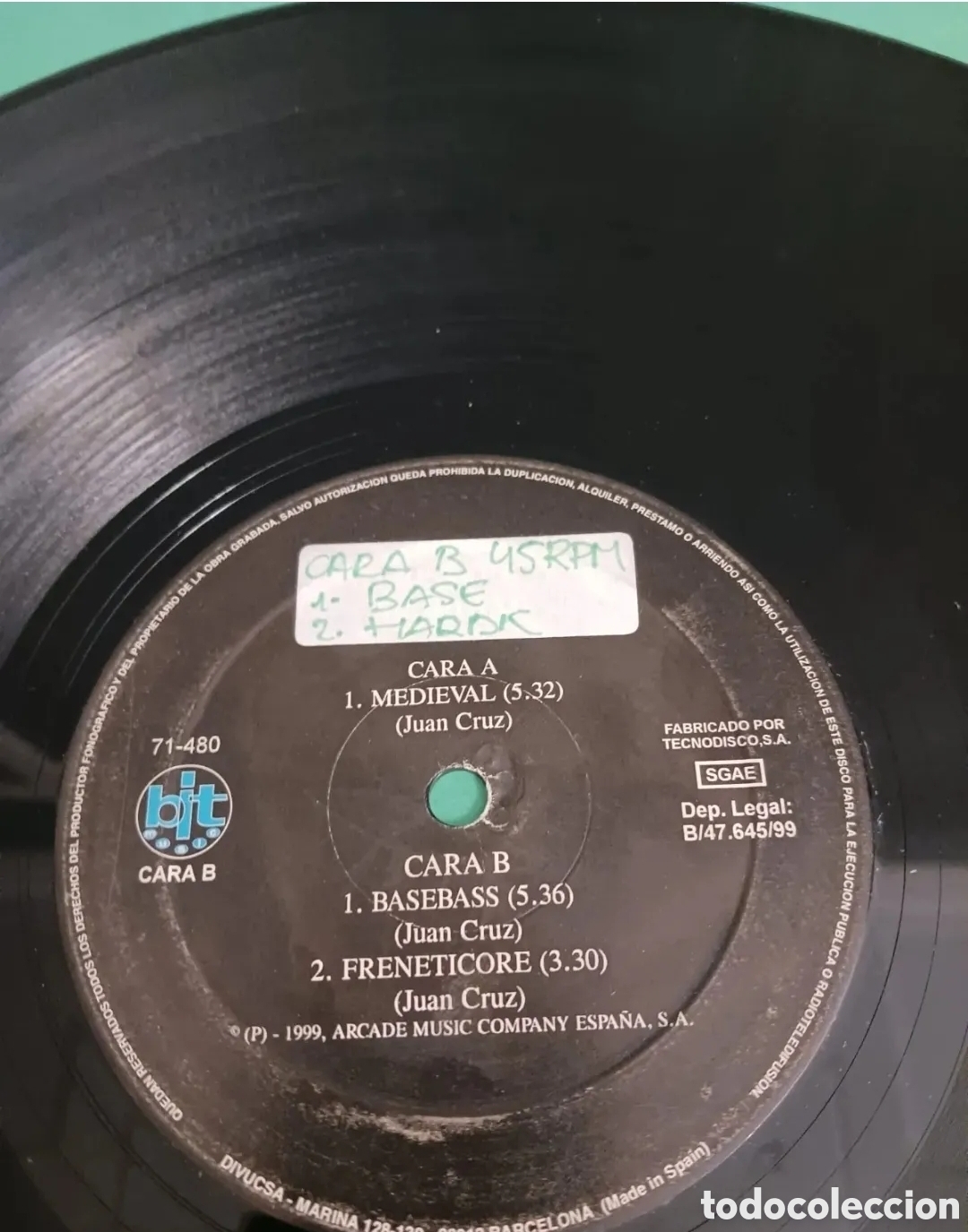 Discos de vinilo: Vinilo DJ Histerico- Medieval - Foto 1