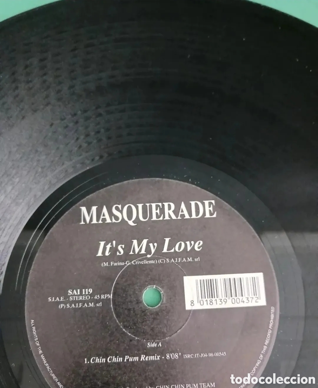 Discos de vinilo: Vinilo Masquerade - Its My Love - Foto 1