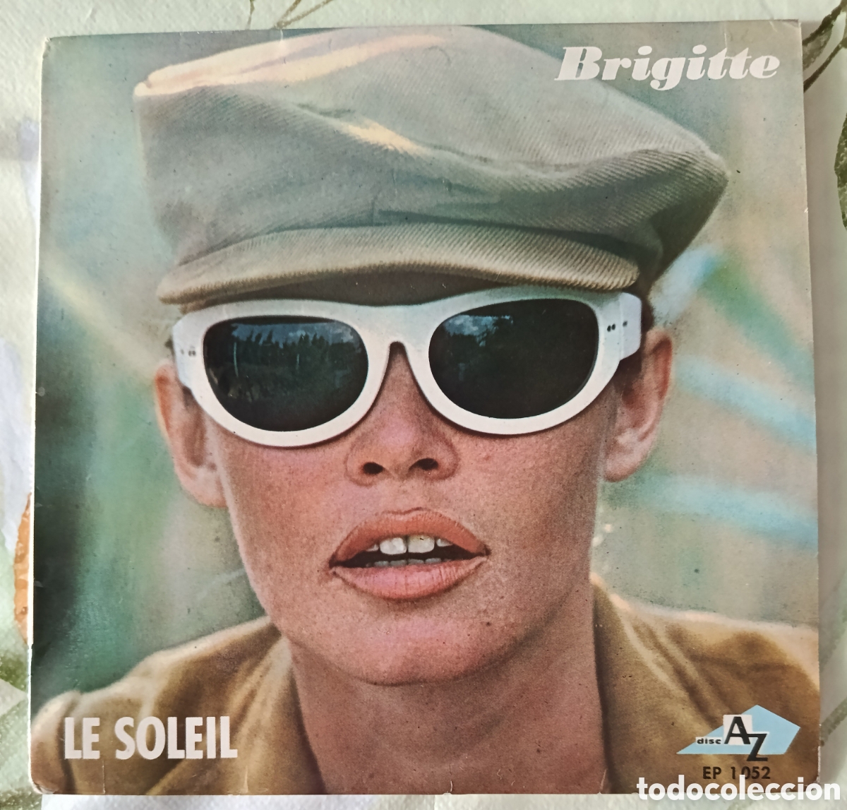 Dischi in vinile: Brigitte Bardot Ep sello Az editado en Francia.
