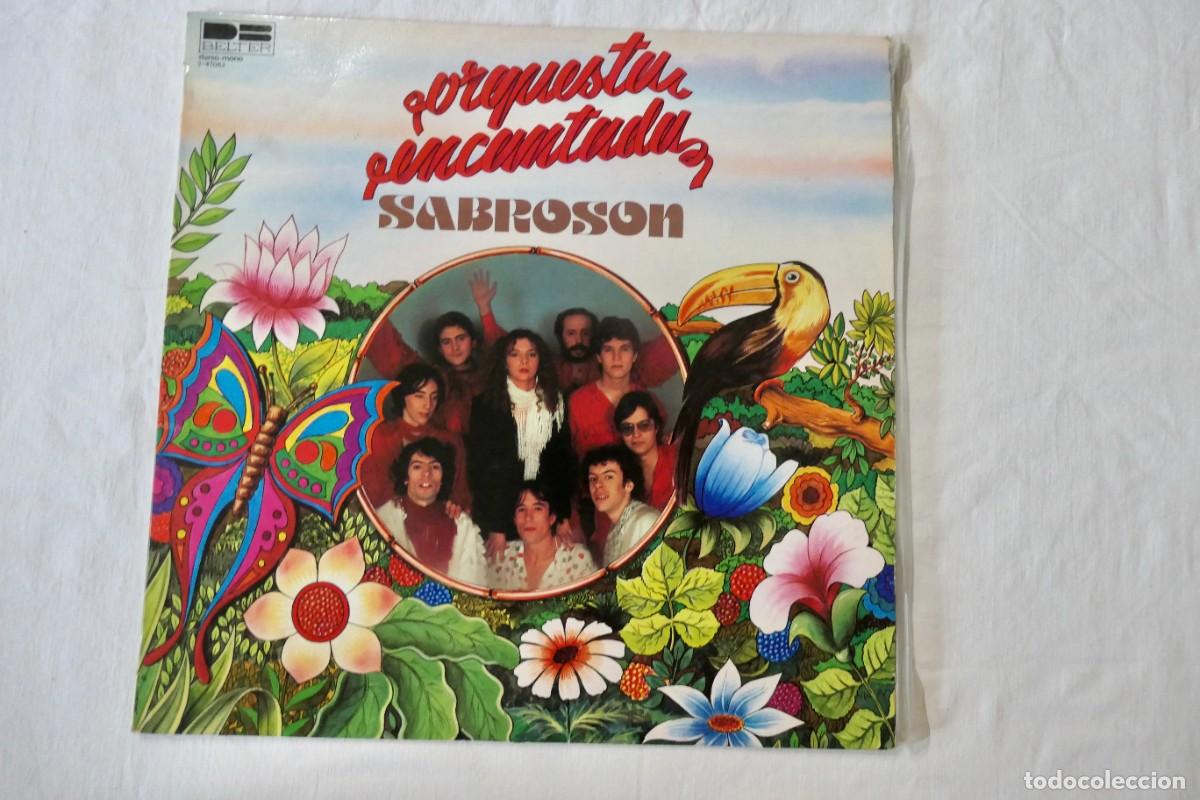 Discos de vinilo: ORQUESTA ENCANTADA - SABROSON - VINILO LP 12&rdquo; - DISCOS BELTER ESPA&Ntilde;A