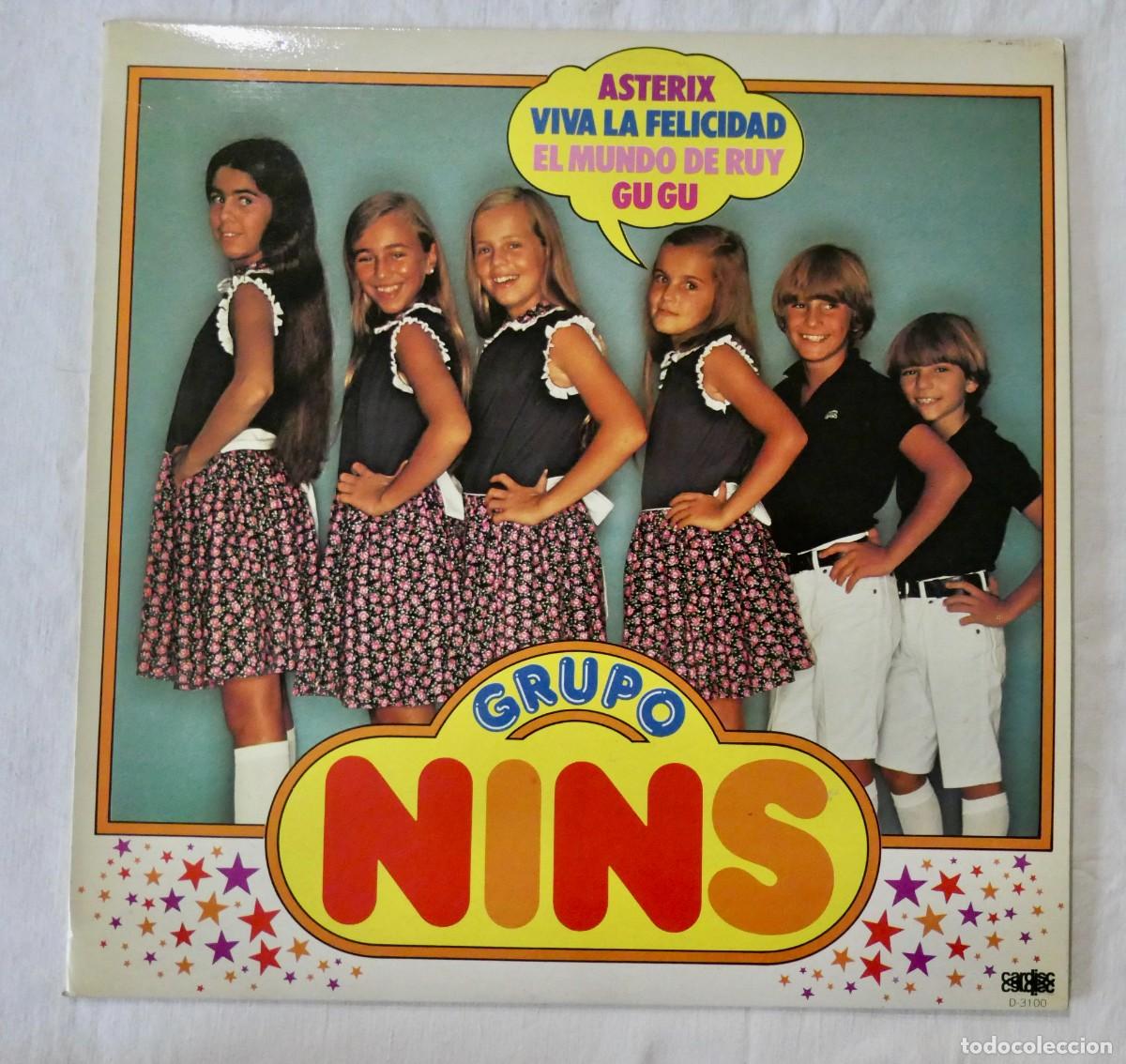 Discos de vinilo: GRUPO NINS - ASTERIX, EL MUNDO DE RUY, VIVA LA FELICIDAD - VINILO LP CARDISC