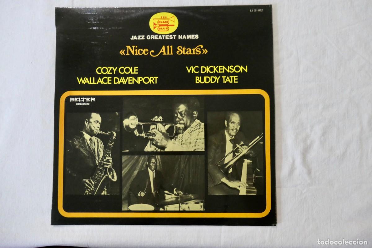 Discos de vinilo: NICE ALL STARS - COZY COLE, VIC DICKENSON, BUDDY TATE - VINILO LP BELTER 1978